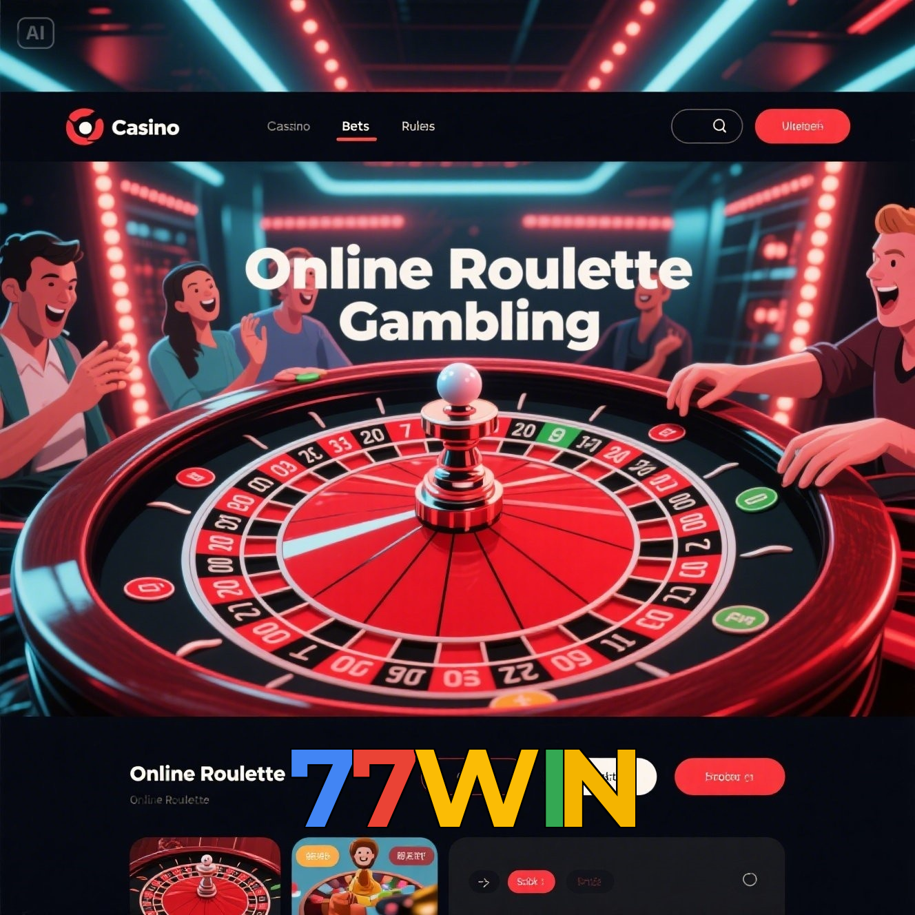 77WIN：Jogue poker, aposte no futebol e leve prêmios incríveis no cassino!